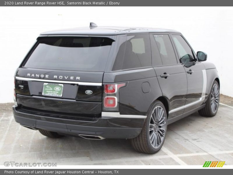 Santorini Black Metallic / Ebony 2020 Land Rover Range Rover HSE
