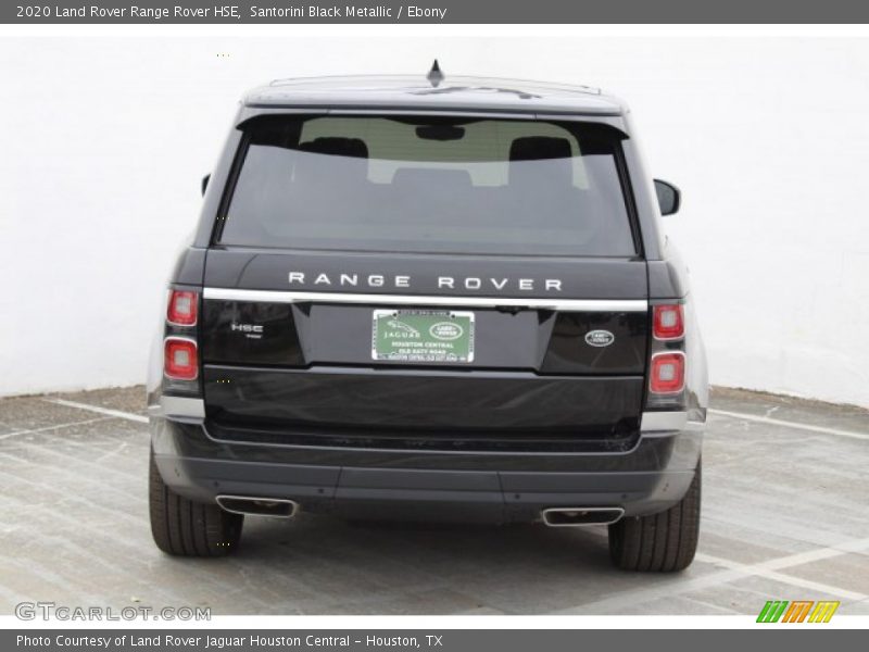 Santorini Black Metallic / Ebony 2020 Land Rover Range Rover HSE