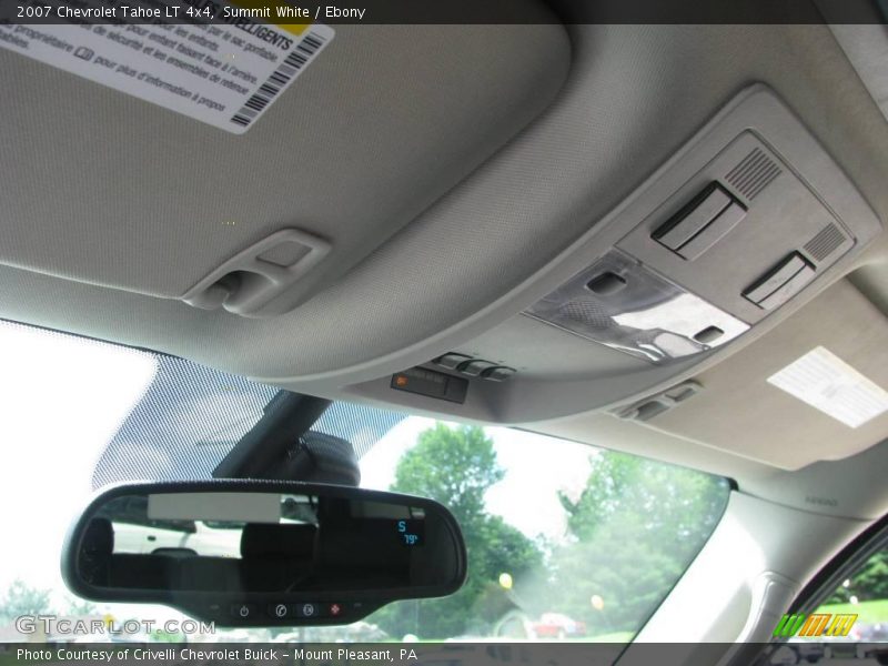 Summit White / Ebony 2007 Chevrolet Tahoe LT 4x4