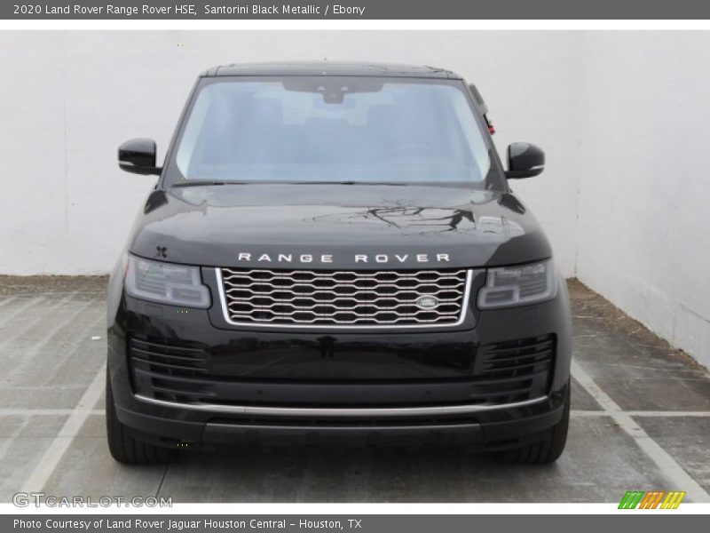 Santorini Black Metallic / Ebony 2020 Land Rover Range Rover HSE