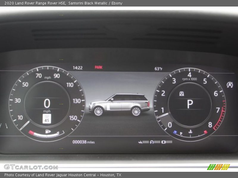  2020 Range Rover HSE HSE Gauges