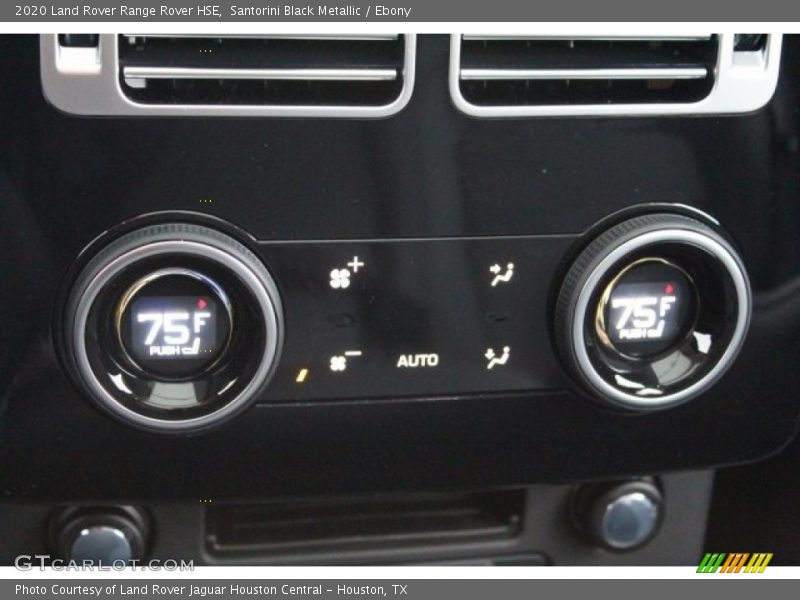 Santorini Black Metallic / Ebony 2020 Land Rover Range Rover HSE