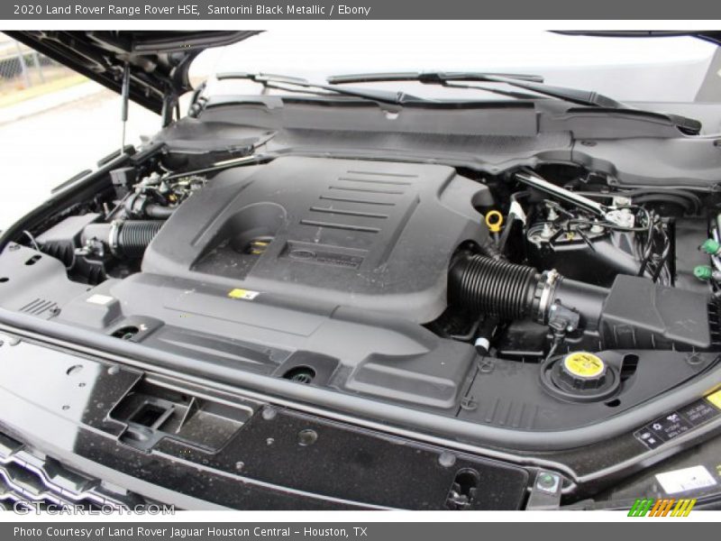 Santorini Black Metallic / Ebony 2020 Land Rover Range Rover HSE