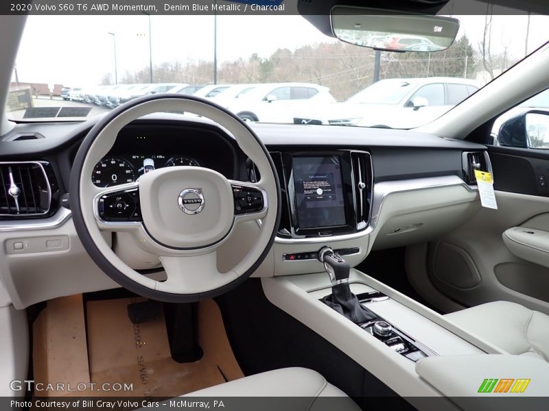  2020 S60 T6 AWD Momentum Charcoal Interior