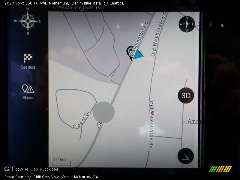 Navigation of 2020 S60 T6 AWD Momentum
