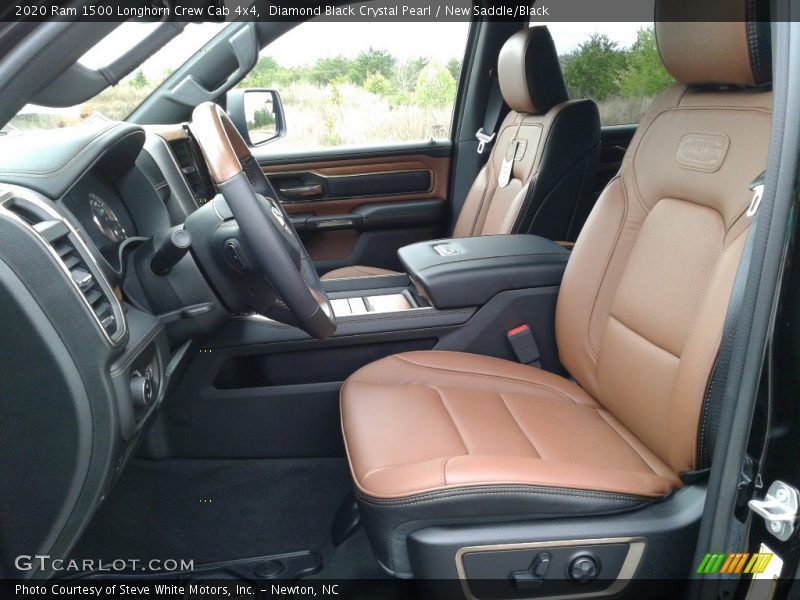 Front Seat of 2020 1500 Longhorn Crew Cab 4x4