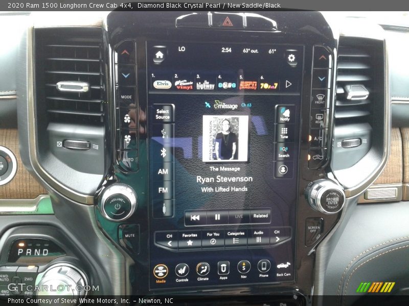 Controls of 2020 1500 Longhorn Crew Cab 4x4