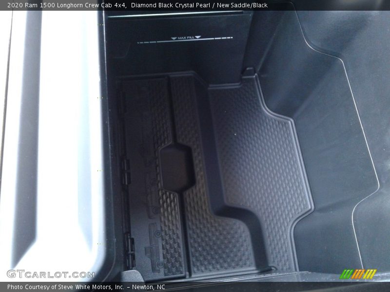Diamond Black Crystal Pearl / New Saddle/Black 2020 Ram 1500 Longhorn Crew Cab 4x4