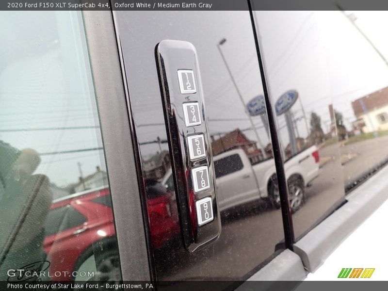 Oxford White / Medium Earth Gray 2020 Ford F150 XLT SuperCab 4x4
