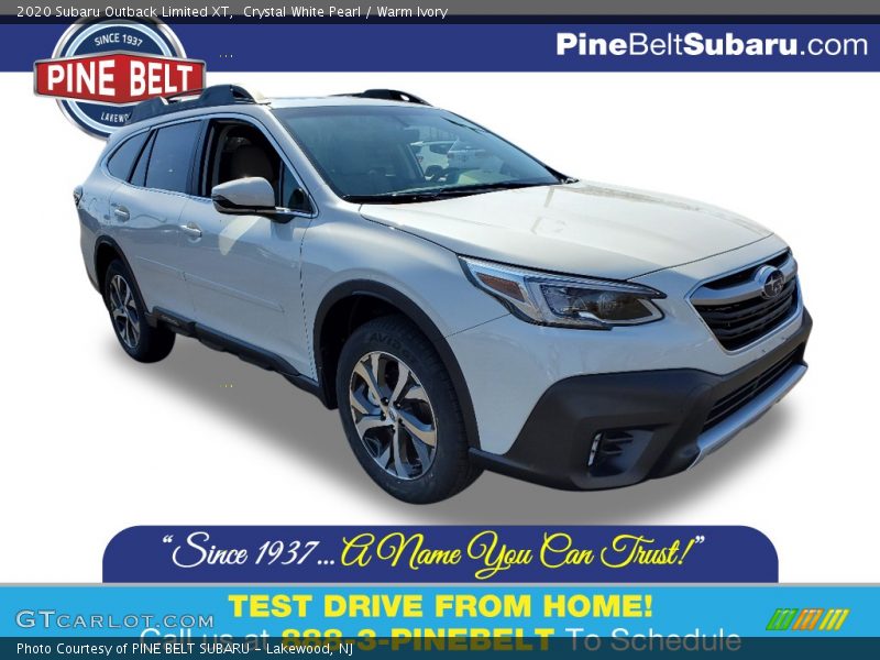 Crystal White Pearl / Warm Ivory 2020 Subaru Outback Limited XT