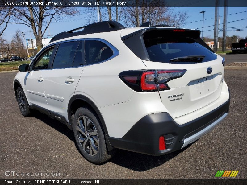 Crystal White Pearl / Warm Ivory 2020 Subaru Outback Limited XT