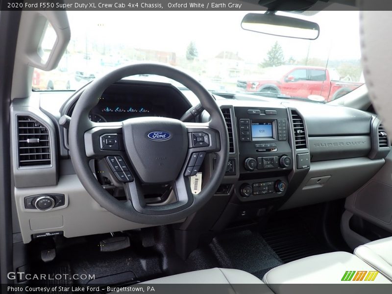 Dashboard of 2020 F550 Super Duty XL Crew Cab 4x4 Chassis