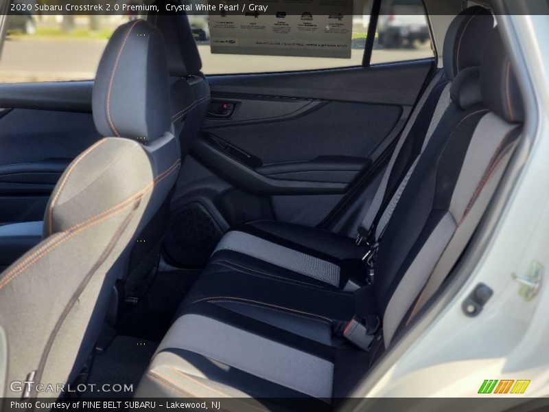 Crystal White Pearl / Gray 2020 Subaru Crosstrek 2.0 Premium