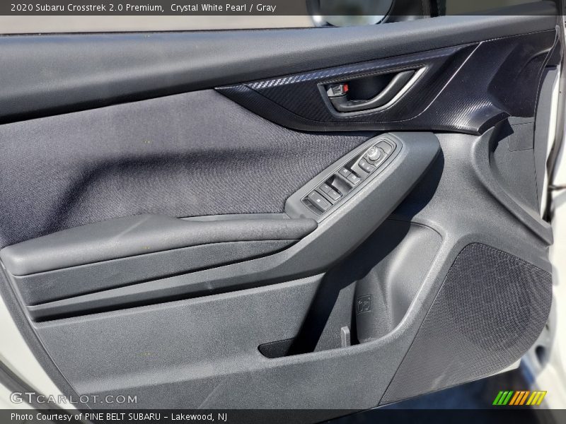 Crystal White Pearl / Gray 2020 Subaru Crosstrek 2.0 Premium