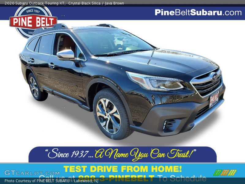 Crystal Black Silica / Java Brown 2020 Subaru Outback Touring XT