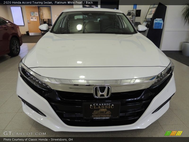 Platinum White Pearl / Black 2020 Honda Accord Touring Sedan