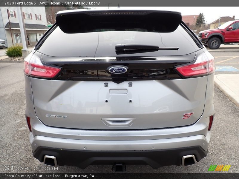 Iconic Silver Metallic / Ebony 2020 Ford Edge ST AWD
