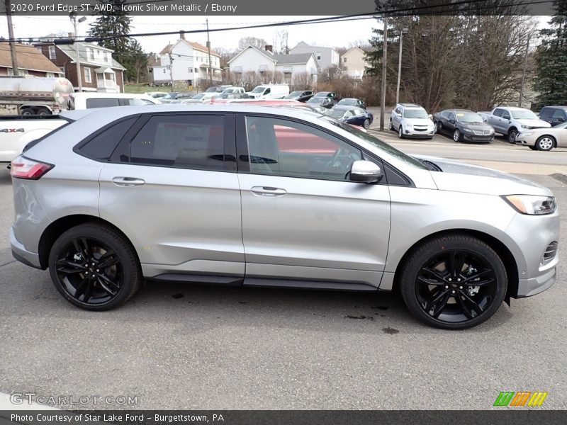 Iconic Silver Metallic / Ebony 2020 Ford Edge ST AWD