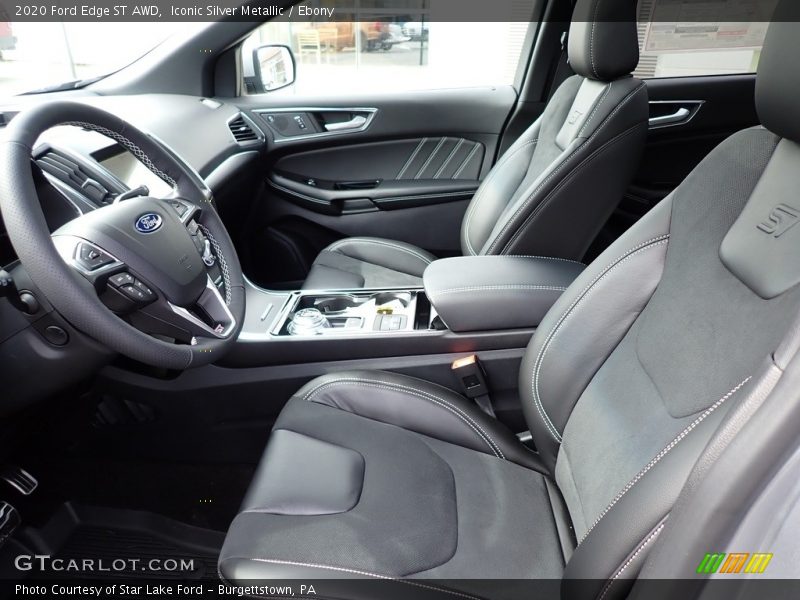 Iconic Silver Metallic / Ebony 2020 Ford Edge ST AWD