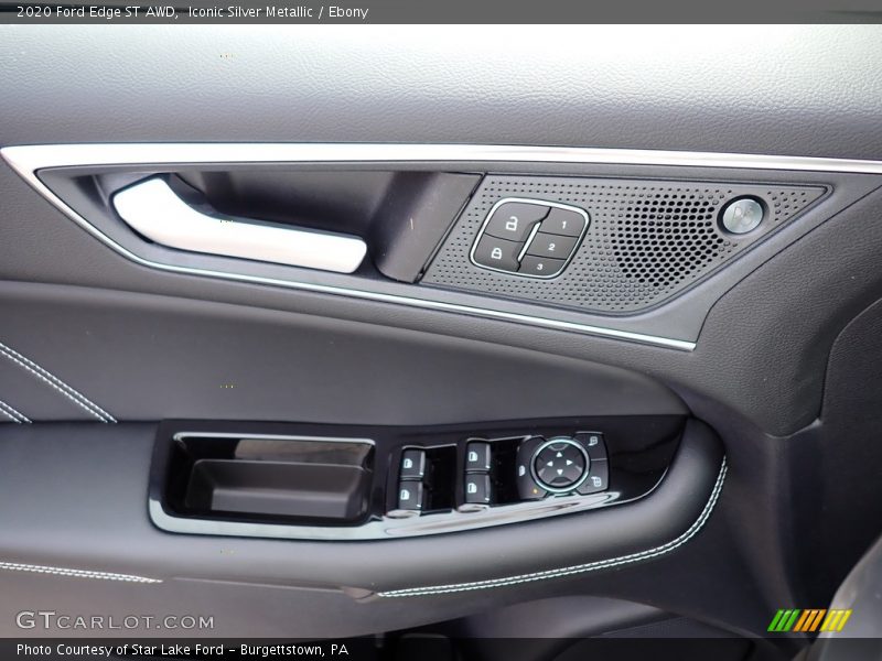 Iconic Silver Metallic / Ebony 2020 Ford Edge ST AWD