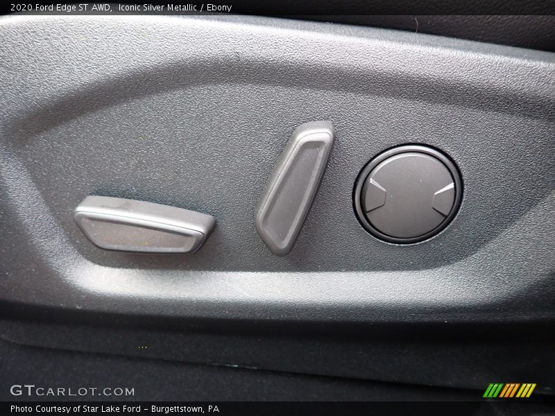 Iconic Silver Metallic / Ebony 2020 Ford Edge ST AWD