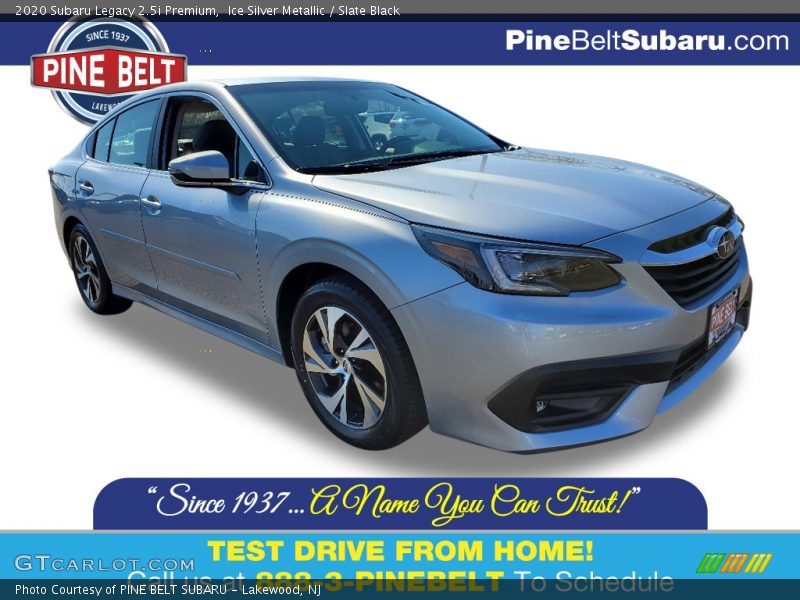 Ice Silver Metallic / Slate Black 2020 Subaru Legacy 2.5i Premium