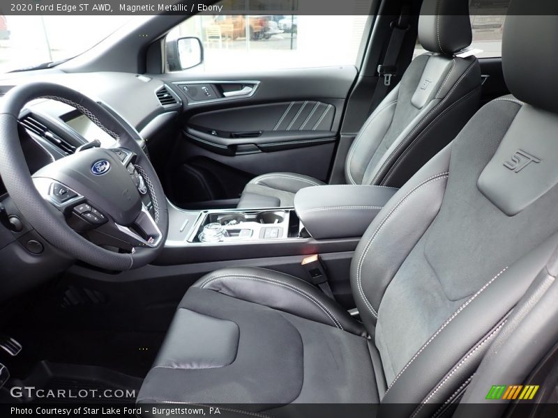Front Seat of 2020 Edge ST AWD