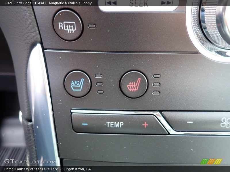 Magnetic Metallic / Ebony 2020 Ford Edge ST AWD