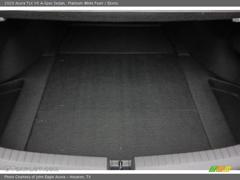Platinum White Pearl / Ebony 2020 Acura TLX V6 A-Spec Sedan