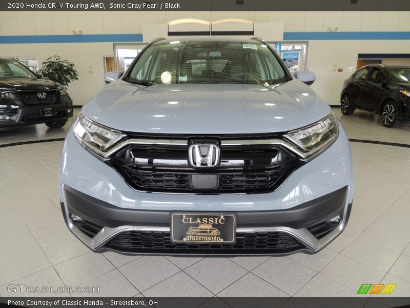 Sonic Gray Pearl / Black 2020 Honda CR-V Touring AWD