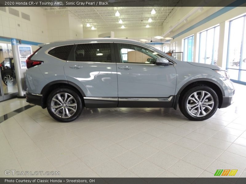 Sonic Gray Pearl / Black 2020 Honda CR-V Touring AWD