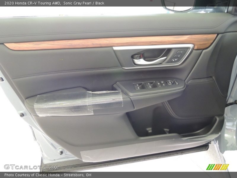 Sonic Gray Pearl / Black 2020 Honda CR-V Touring AWD