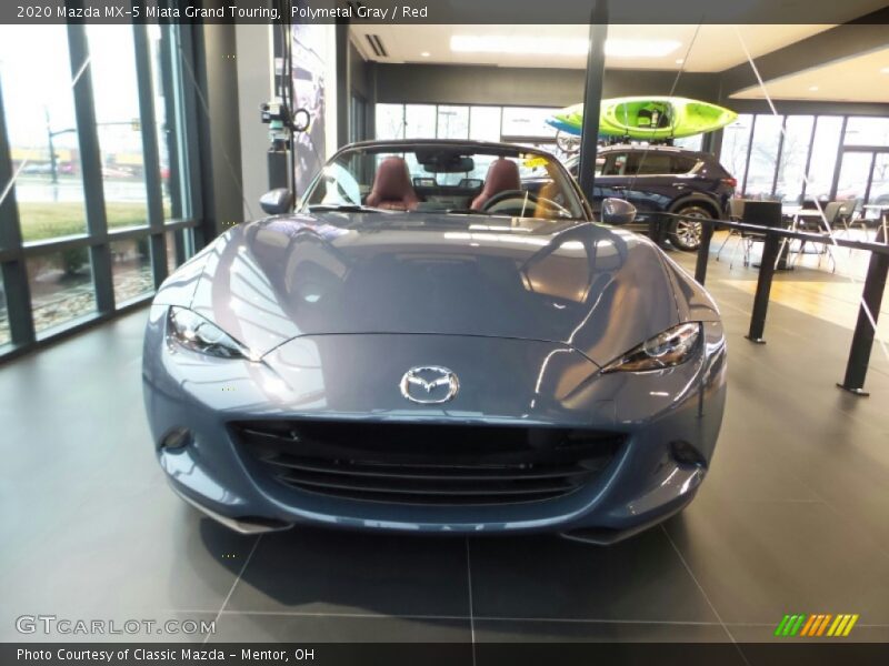 Polymetal Gray / Red 2020 Mazda MX-5 Miata Grand Touring