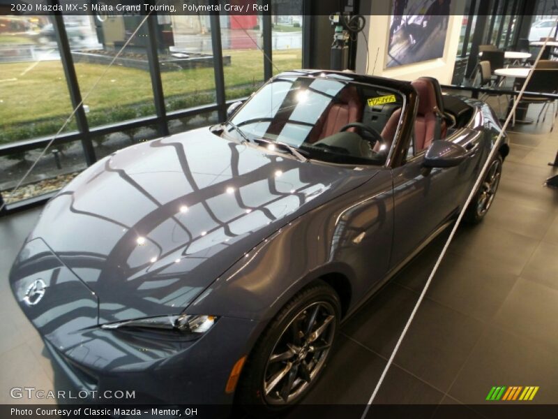 Polymetal Gray / Red 2020 Mazda MX-5 Miata Grand Touring