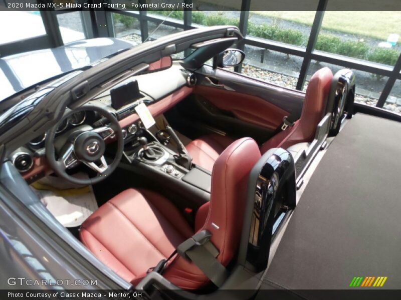  2020 MX-5 Miata Grand Touring Red Interior