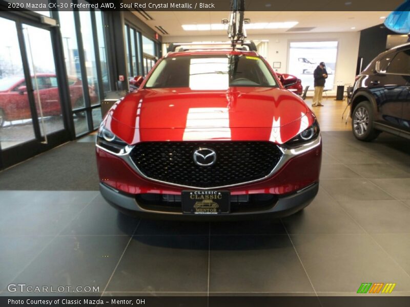 Soul Red Crystal Metallic / Black 2020 Mazda CX-30 Preferred AWD