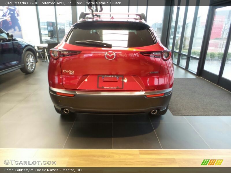 Soul Red Crystal Metallic / Black 2020 Mazda CX-30 Preferred AWD