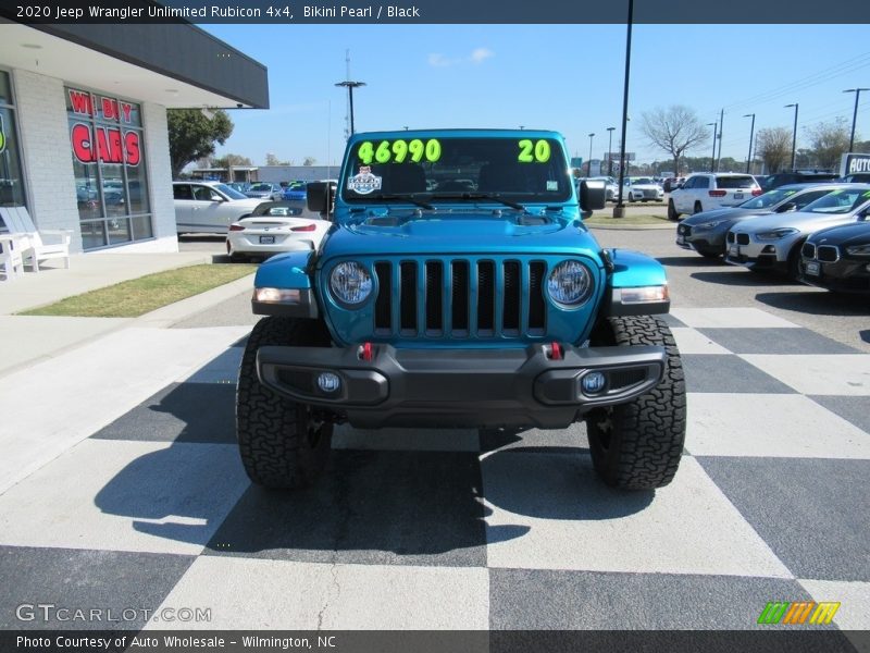 Bikini Pearl / Black 2020 Jeep Wrangler Unlimited Rubicon 4x4