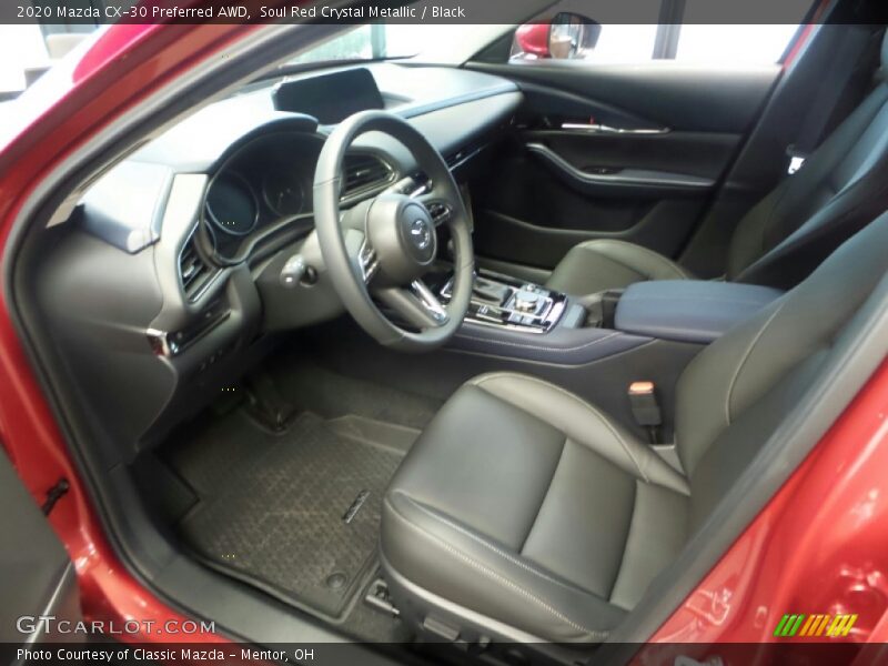 Soul Red Crystal Metallic / Black 2020 Mazda CX-30 Preferred AWD