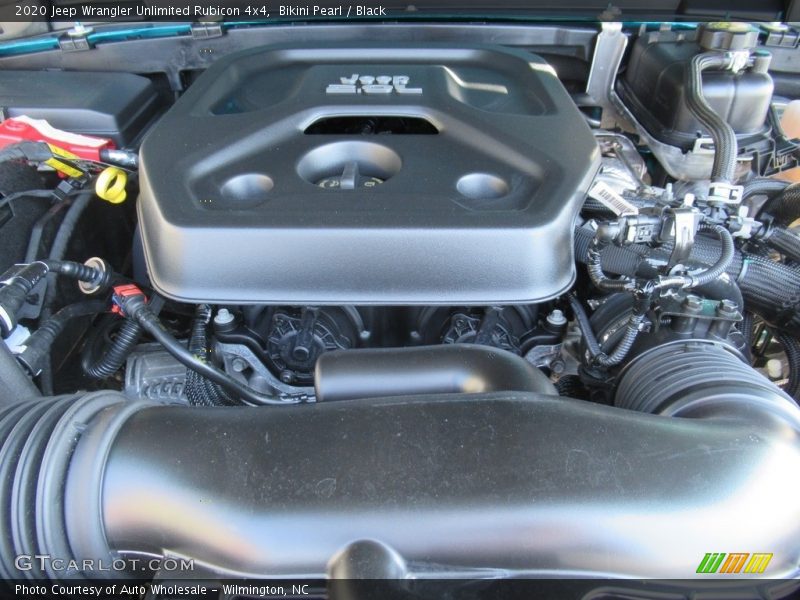 Bikini Pearl / Black 2020 Jeep Wrangler Unlimited Rubicon 4x4