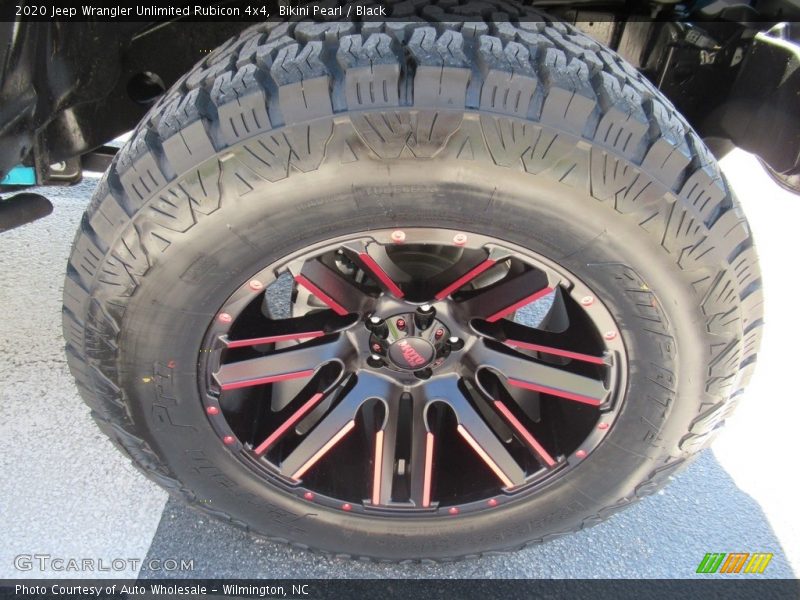 Bikini Pearl / Black 2020 Jeep Wrangler Unlimited Rubicon 4x4