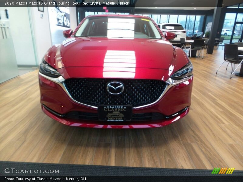 Soul Red Crystal Metallic / Black 2020 Mazda Mazda6 Grand Touring