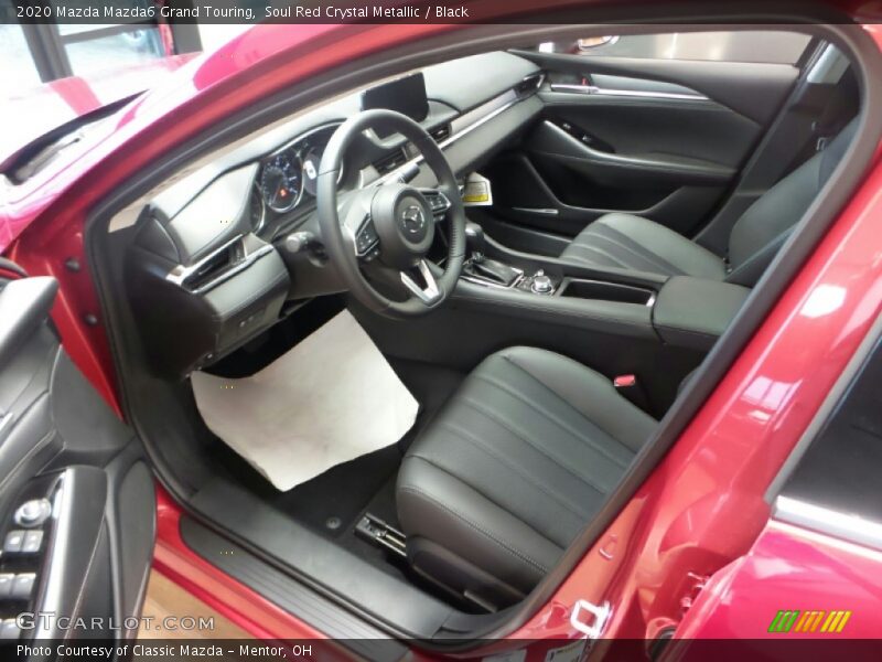 Soul Red Crystal Metallic / Black 2020 Mazda Mazda6 Grand Touring