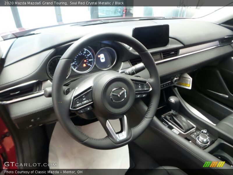 Soul Red Crystal Metallic / Black 2020 Mazda Mazda6 Grand Touring