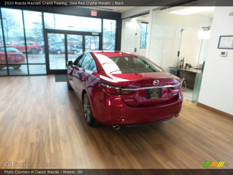 Soul Red Crystal Metallic / Black 2020 Mazda Mazda6 Grand Touring