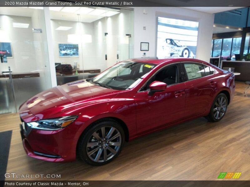 Soul Red Crystal Metallic / Black 2020 Mazda Mazda6 Grand Touring
