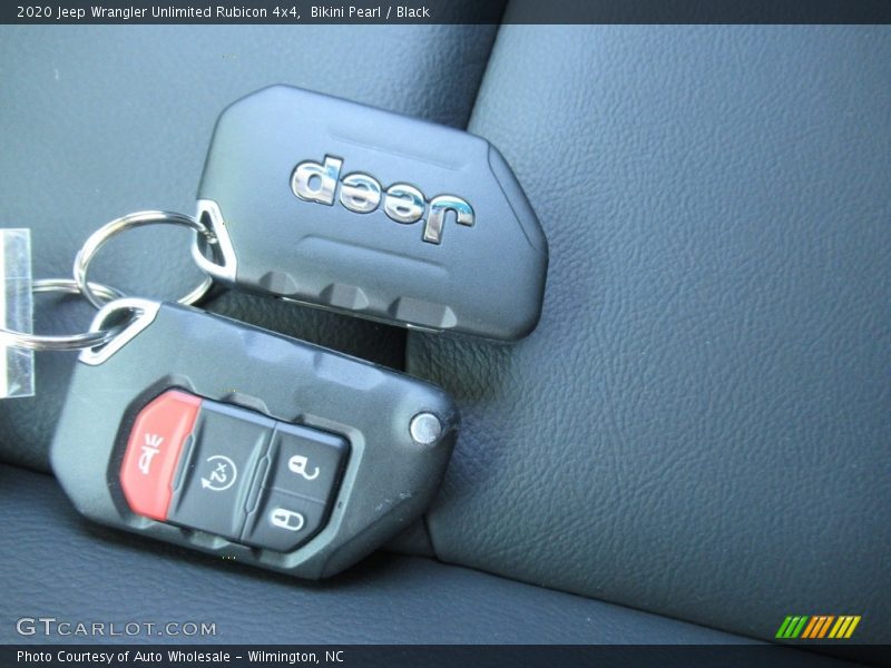 Bikini Pearl / Black 2020 Jeep Wrangler Unlimited Rubicon 4x4