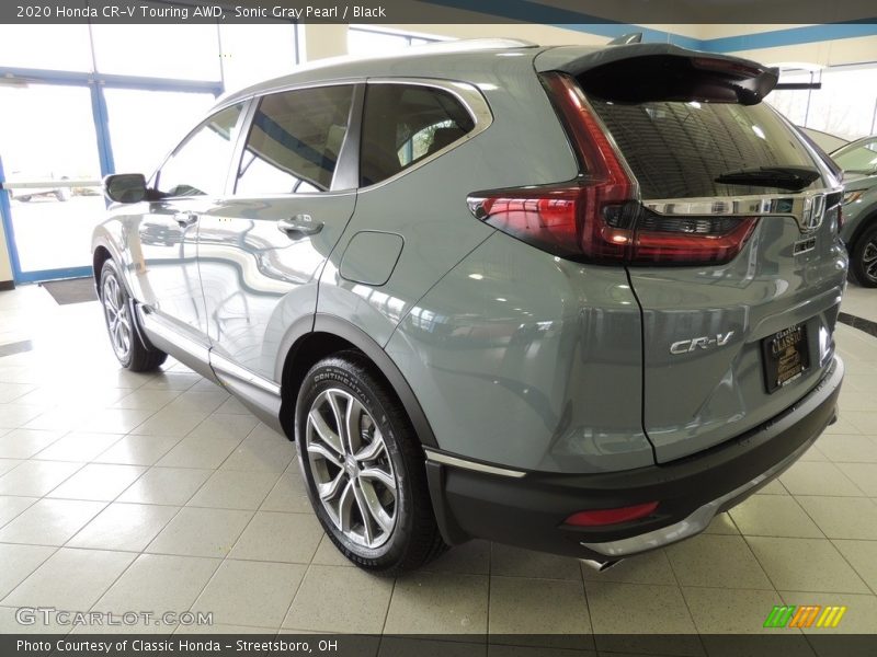 Sonic Gray Pearl / Black 2020 Honda CR-V Touring AWD