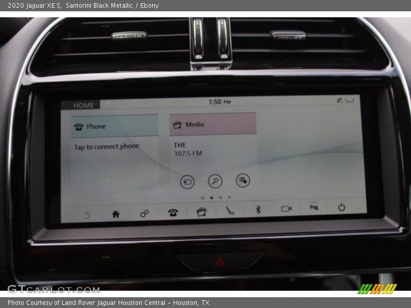 Santorini Black Metallic / Ebony 2020 Jaguar XE S