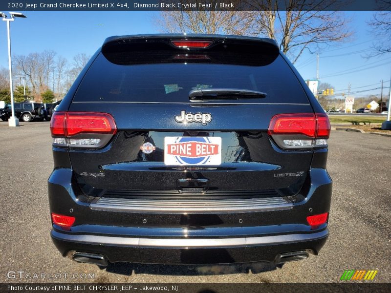 Diamond Black Crystal Pearl / Black 2020 Jeep Grand Cherokee Limited X 4x4